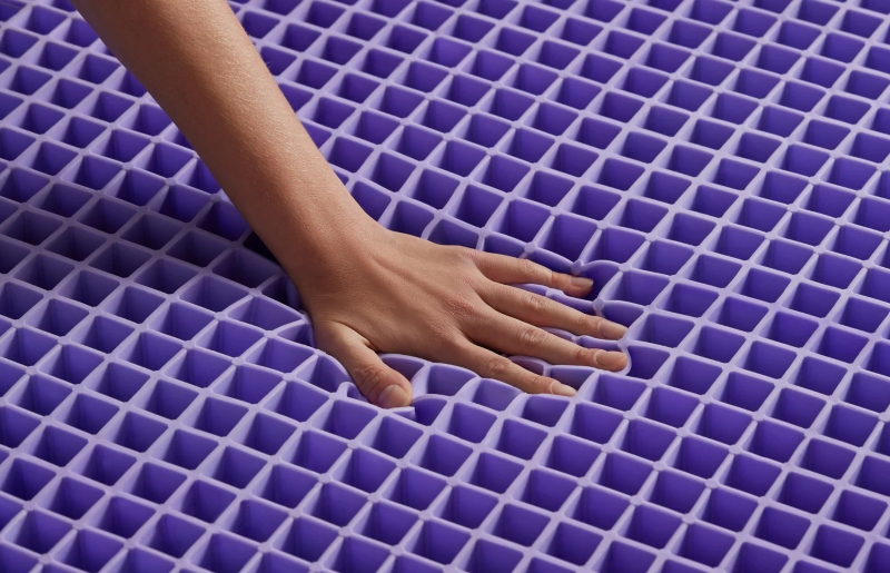 purple mattress grid